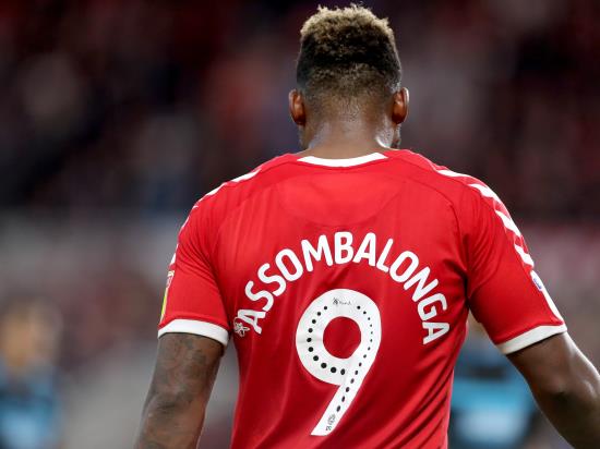 Assombalonga lifts Boro to fifth with win at 10-man Blackburn