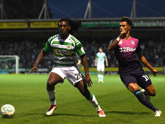 D’Almeida suspended for Yeovil’s clash with Maccelsfield