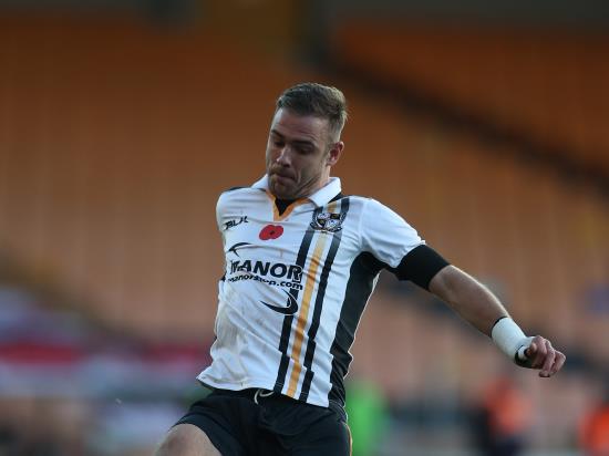 Port Vale to monitor Tom Pope ahead of Forest Green clash