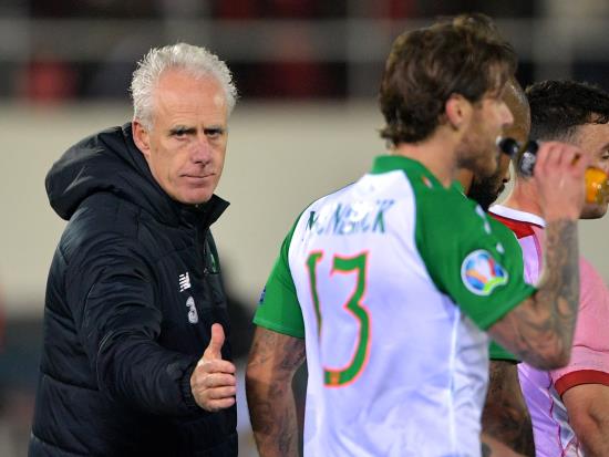 Mick McCarthy could not enjoy his first game back in charge of the Republic