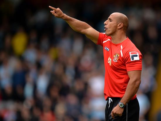 Dino Maamria blames officials as Stevenage held in Exeter draw