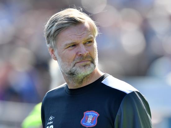Steven Pressley disappointed Carlisle failed to make League Two play-offs