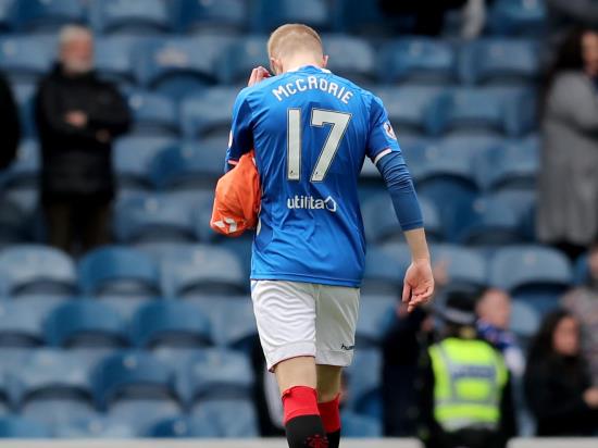 Allan McGregor’s red card does not prove costly for Rangers