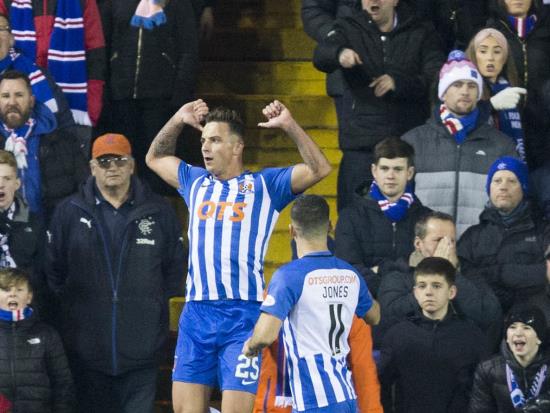 Late Eamonn Brophy penalty sees Kilmarnock seal third after narrow Rangers win
