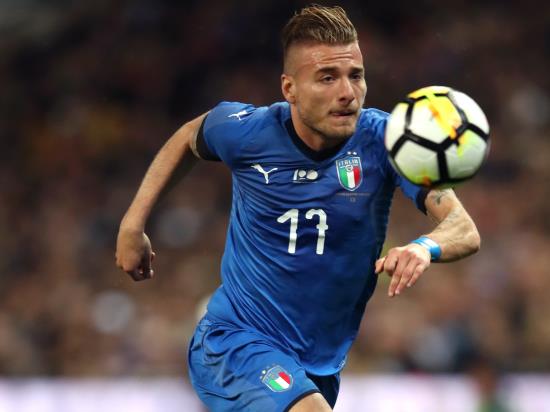 Ciro Immobile delighted to find the net again for Italy