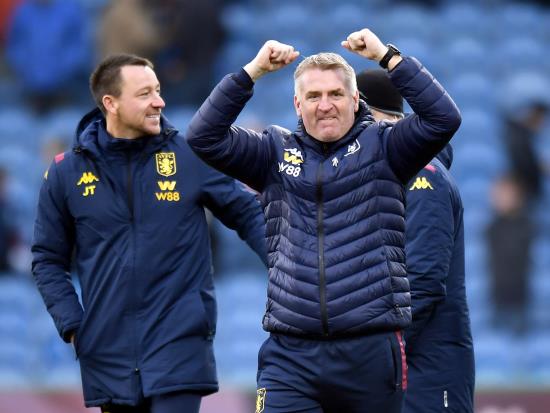 Dean Smith praises Aston Villa response at Burnley