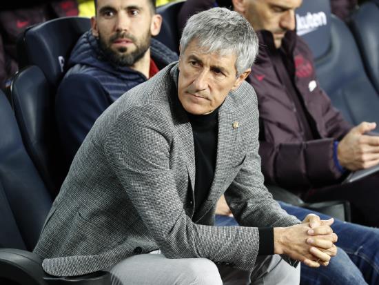 Setien wants more from Barcelona players despite big win over Leganes