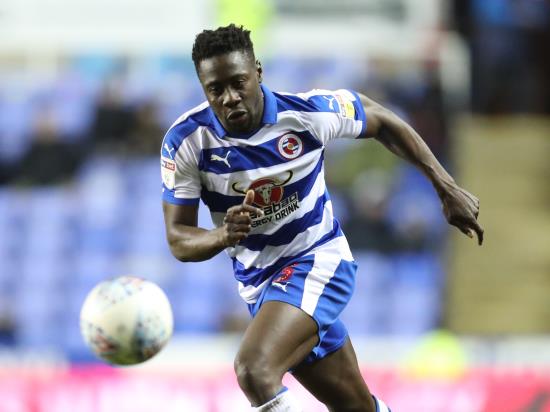 Andy Yiadom could make Reading return against West Brom