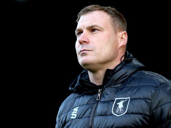 David Flitcroft pleased with Bolton’s performance in draw against Burton
