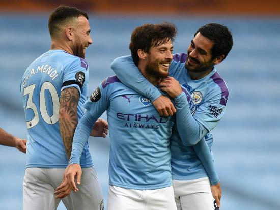 Manchester City 5 - 0 Newcastle: Manchester City get back to winning ways against lacklustre Newcastle