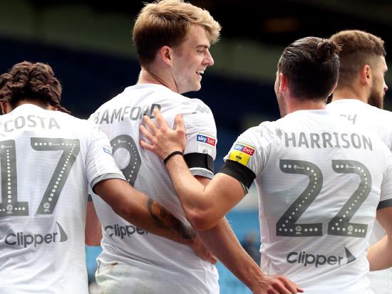 Leeds on the brink of promotion following unconvincing victory over Barnsley