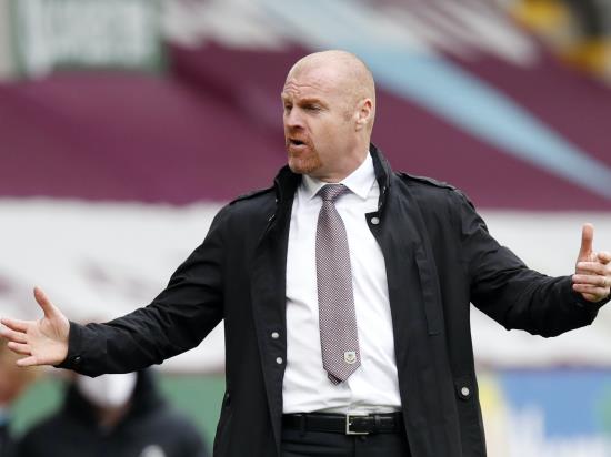 Sean Dyche has limited options for Burnley’s season-ending game with Brighton