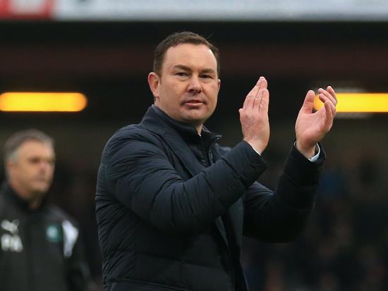 Derek Adams hails strength in Morecambe squad after setting up Newcastle tie