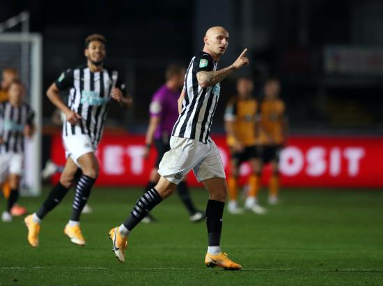 Newcastle’s late show sinks Newport and earns a Carabao Cup quarter-final place