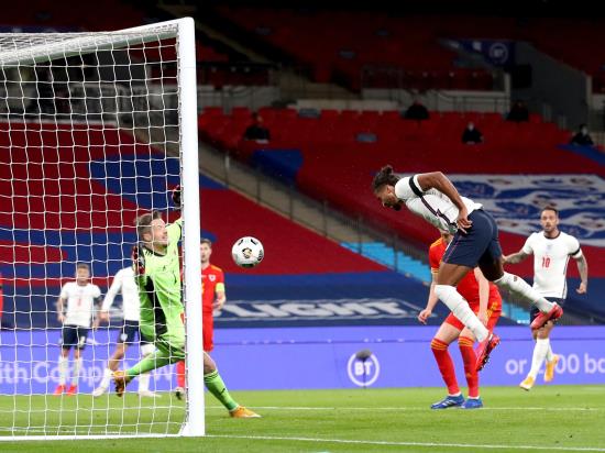 Dominic Calvert-Lewin scores on debut as England ease past Wales at Wembley