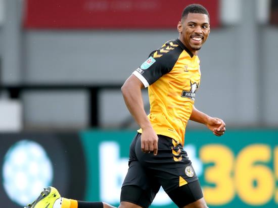 Tristan Abrahams strikes as Newport beat Stevenage to keep pace with leaders