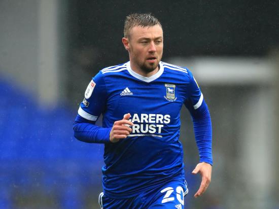 Freddie Sears unavailable for Ipswich’s clash with Charlton