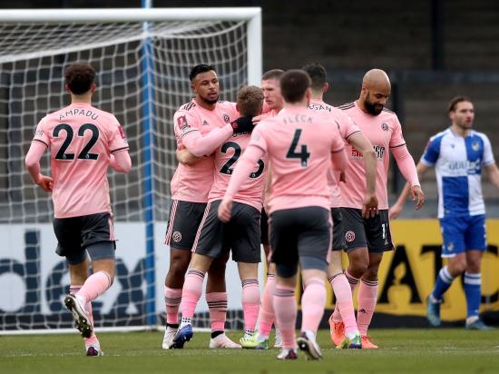 Sheffield United beat Bristol Rovers in FA Cup to secure first win of the season