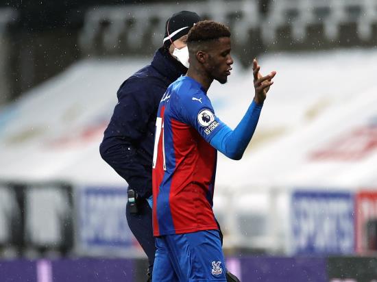 Wilfried Zaha still out for Crystal Palace