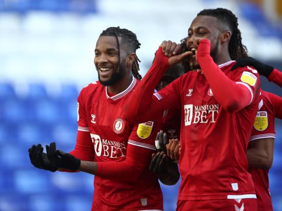 Bristol City ease to win over Birmingham as Blues fans protest against owners
