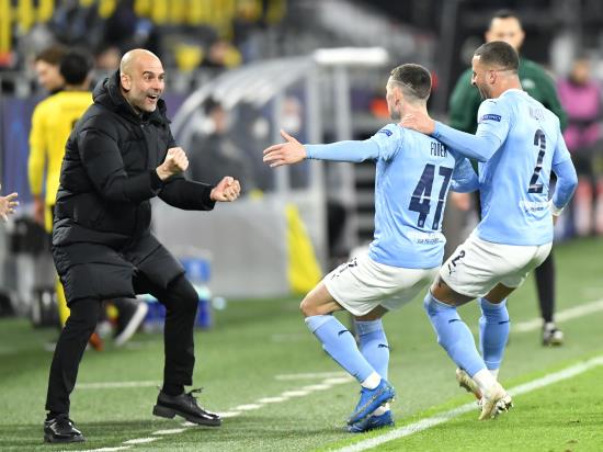 Pep Guardiola relieved after ending City’s wait for Champions League semi-final