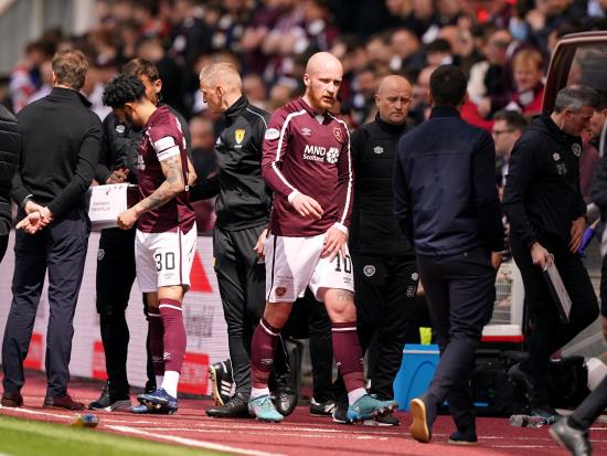 Hearts boss Robbie Neilson upbeat over Liam Boyce’s Scottish Cup final hopes