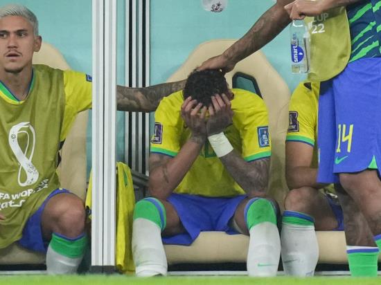 Brazil coach Tite remains hopeful Neymar’s ankle injury is not serious