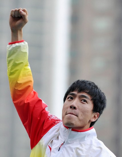 Liu Xiang wins men's 110m hurdles at EAG