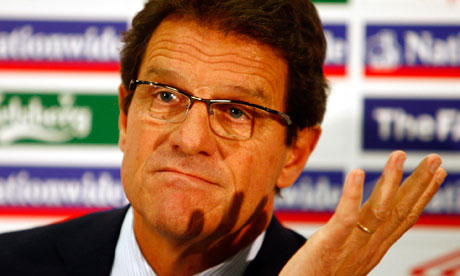 Fabio Capello says England not making World Cup final would be failure