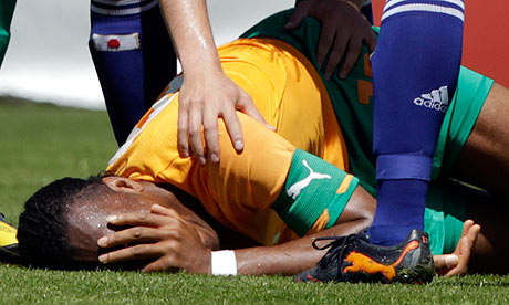 Didier Drogba hopes to salvage World Cup hopes after breaking elbow