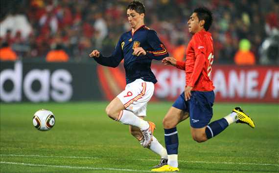 Chile 1-2 Spain: David Villa & Andres Iniesta Send La Furia Roja To The Top Of Group H