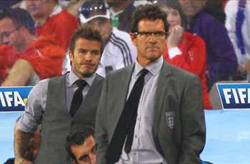 David Beckham Unruffled By Fabio Capello Calling Him 'Too Old' For England