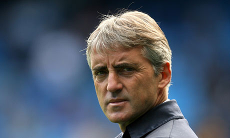 Roberto Mancini claims he is under fire at Manchester City because he is Italian