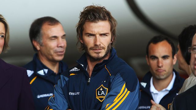 LA Galaxy's David Beckham speaks exclusively to Mark Bosnich ahead of clash with Newcastle Jets