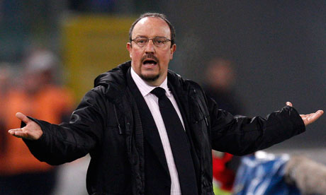 Rafael Benítez 'walking with a pistol at his temple' after Inter lose again