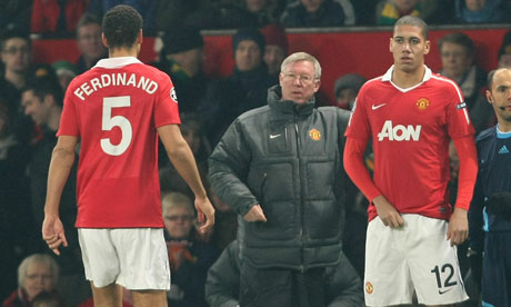 United hand Chris Smalling chance to show he is Rio Ferdinand's heir