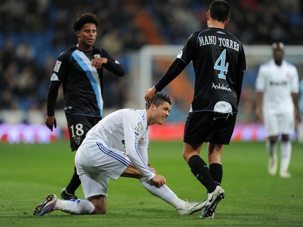 Real Madrid 7 : 0 Malaga - Ronaldo treble as Madrid crush Malaga