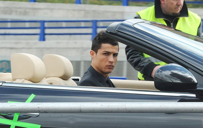 Cristiano Ronaldo's new ad - luxyry sports car