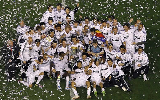 real madrid copa del rey 2011 trophy. Real Madrid#39;s Copa del Rey