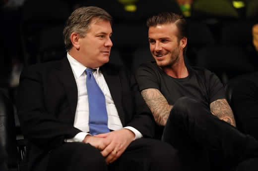 Nice View at the LA Lakers: David Beckham, Drew Barrymore, Bradley Cooper and more