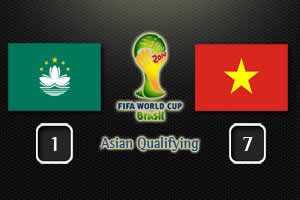Vietnam thrashes Macau 7-1 in WCup qualifier