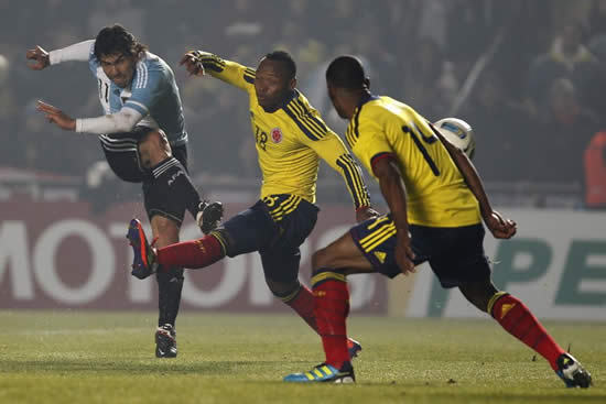 Argentina stumbles to 0-0 draw with Colombia