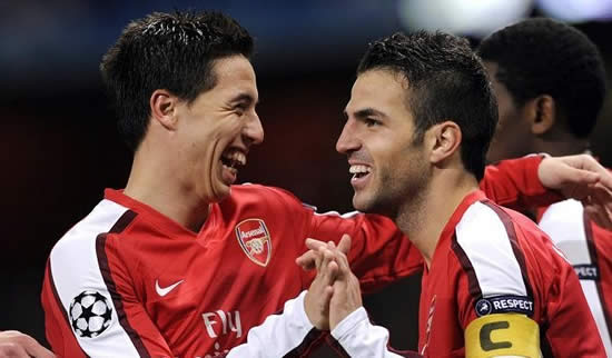Cesc 'n Nasri are staying put