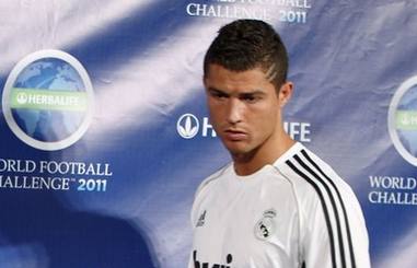 Cristiano Ronaldo Goes To Real Madrid Practice