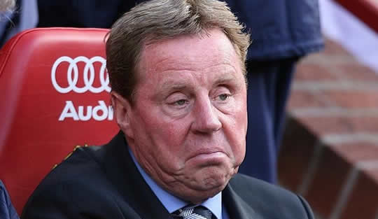 Harry Redknapp: I’ve lost all my Prem games at Man United