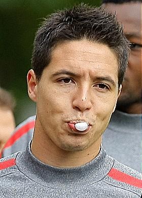Samir Nasri: Arsenal are still sick from the Carling Cup