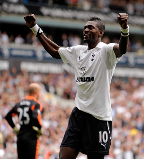 Emmanuel Adebayor reveals that Real Madrid boss Jose Mourinho encouraged his move to Tottenham