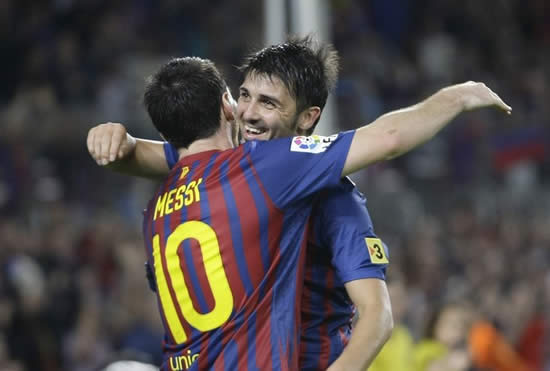 Barcelona's David Villa: Lionel Messi has made me a better player