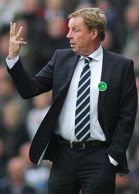 Harry Redknapp wants Tottenham to finish above Arsenal