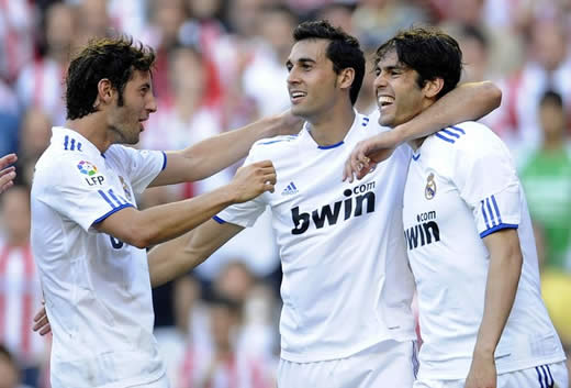 Real Madrid's Kaka and Alvaro Arbeloa doubtful for Champions League clash against Olympique Lyonnais